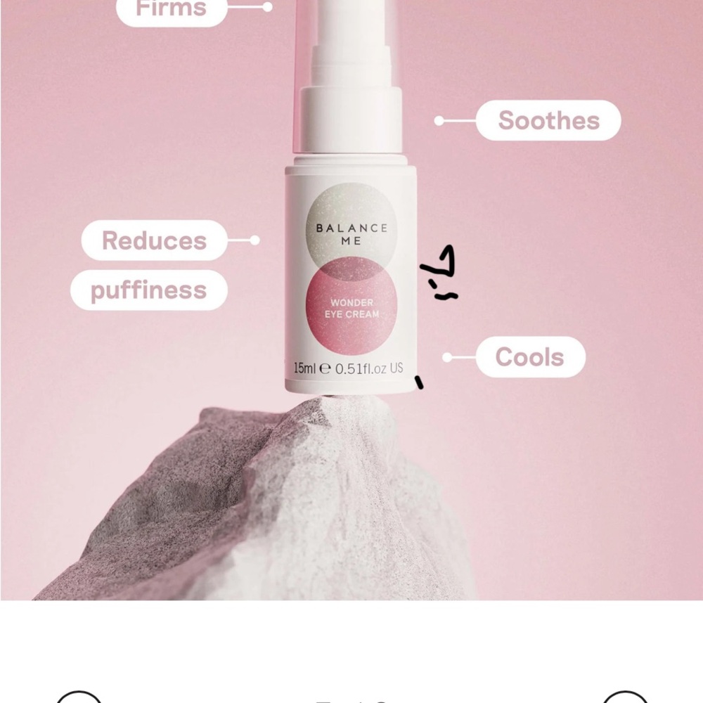 Balance Me Wonder Eye Cream Hyaluronic Witch Hazel For All Skin Types 15ml.